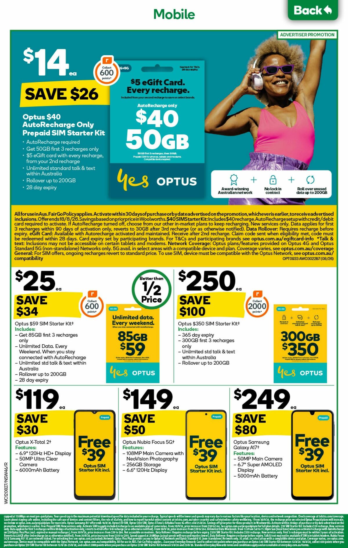 Woolworths Catalogues from 12 August