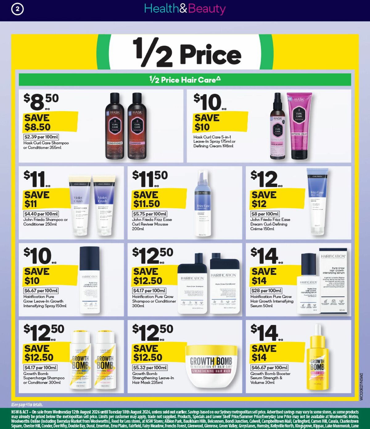 Woolworths Winter Health & Beauty Catalogue Catalogues from 12 August