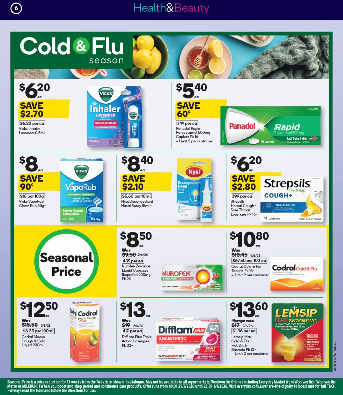 Woolworths Winter Health & Beauty Catalogue Catalogues from 12 August