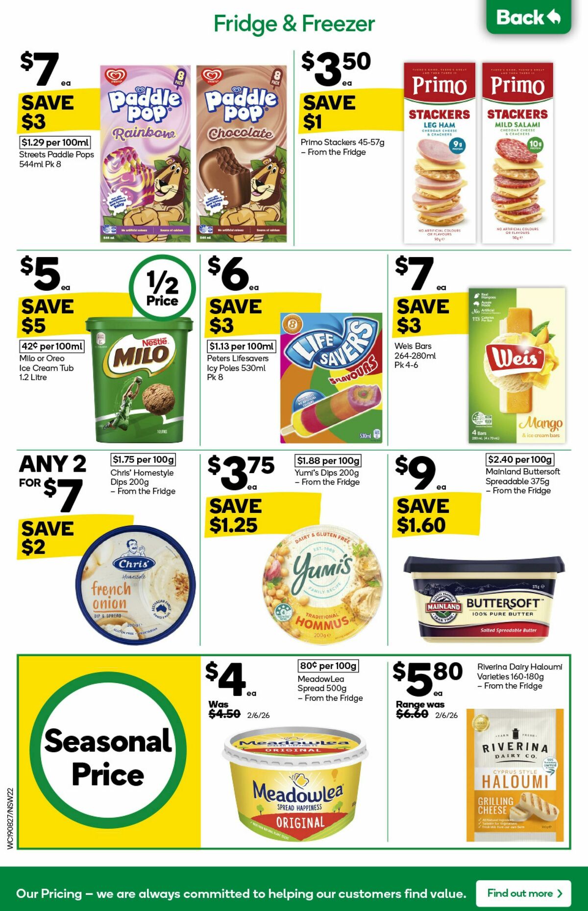 Woolworths Catalogues from 19 August