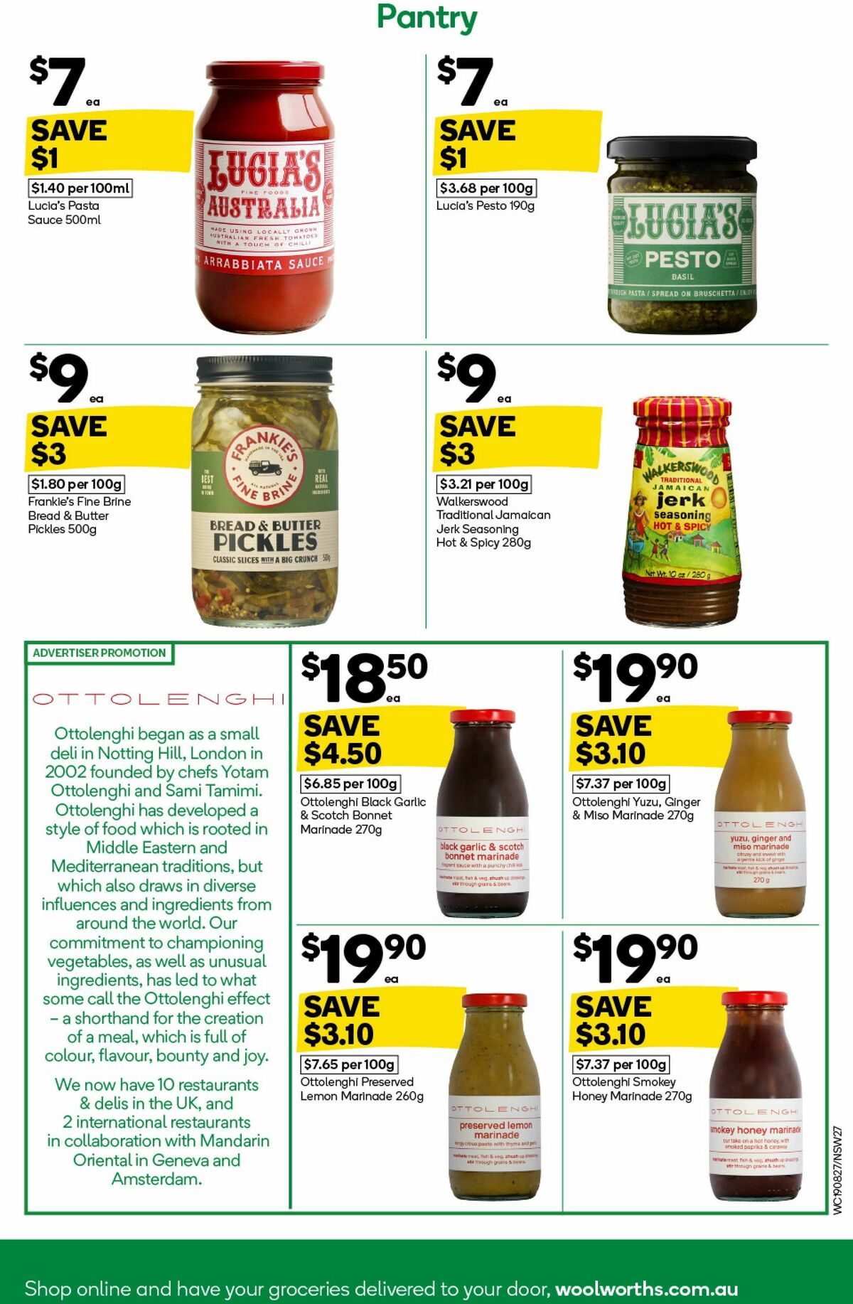 Woolworths Catalogues from 19 August