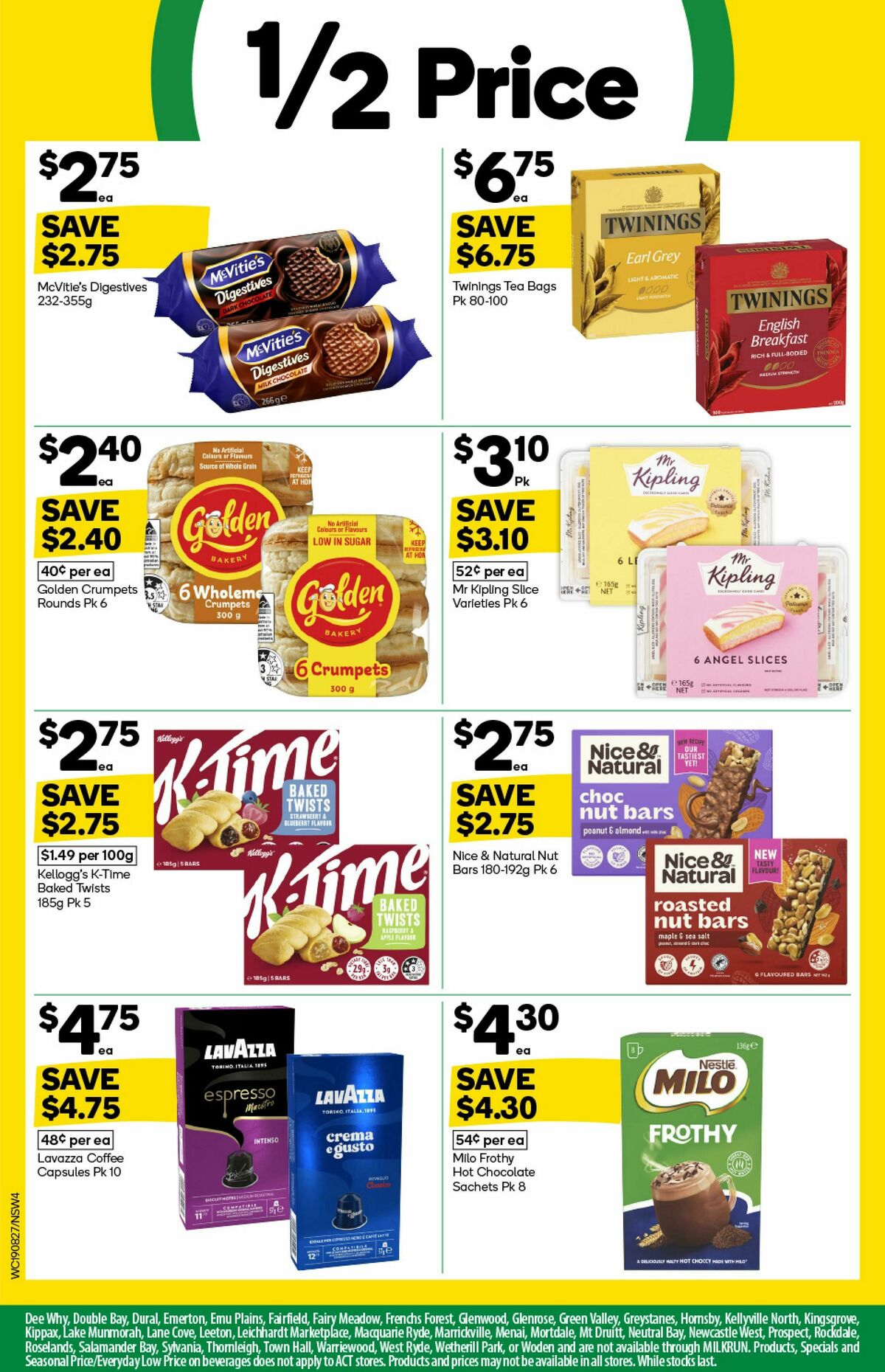 Woolworths Catalogues from 19 August