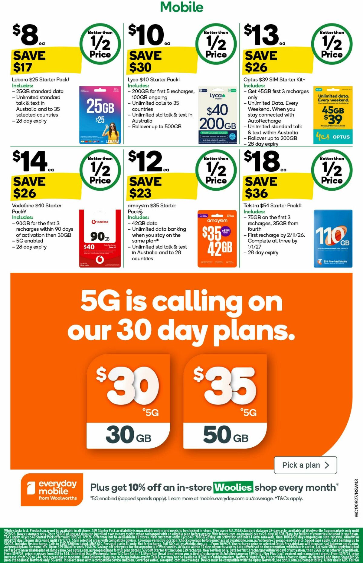 Woolworths Catalogues from 19 August