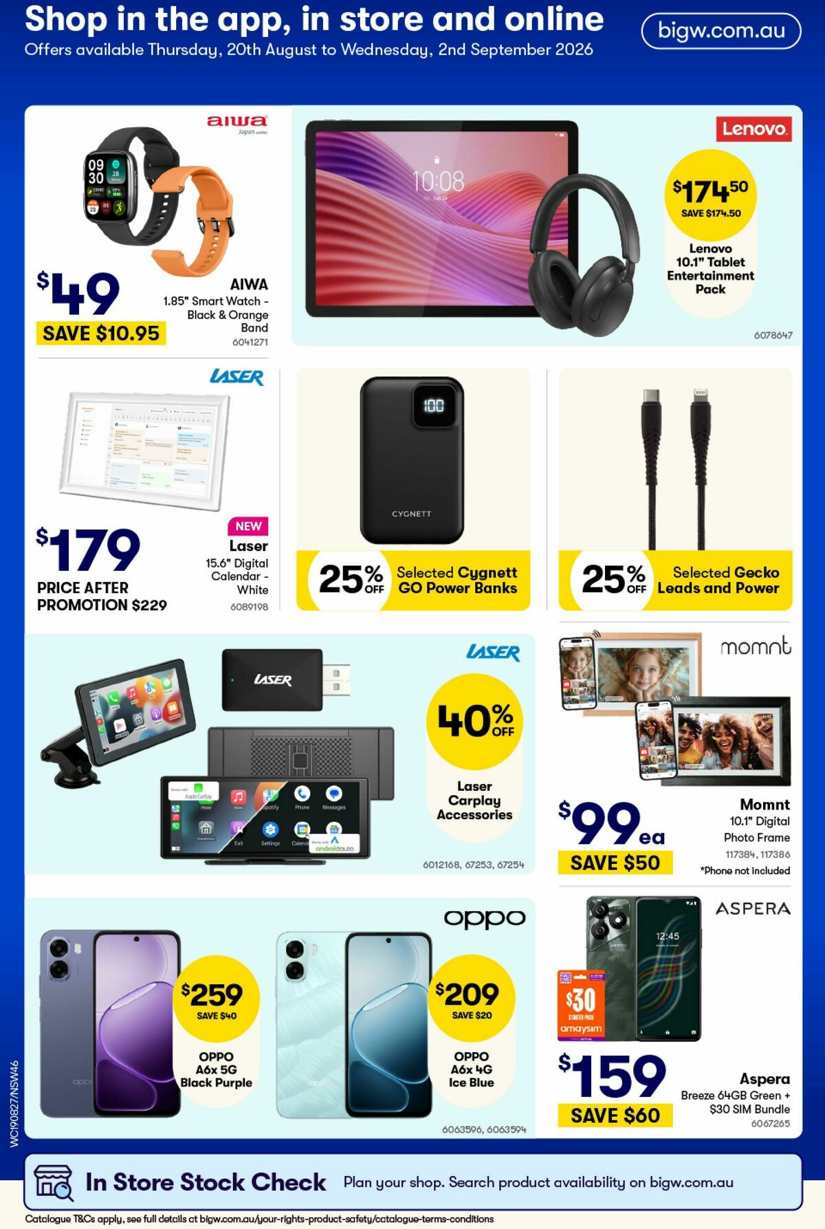 Woolworths Catalogues from 19 August