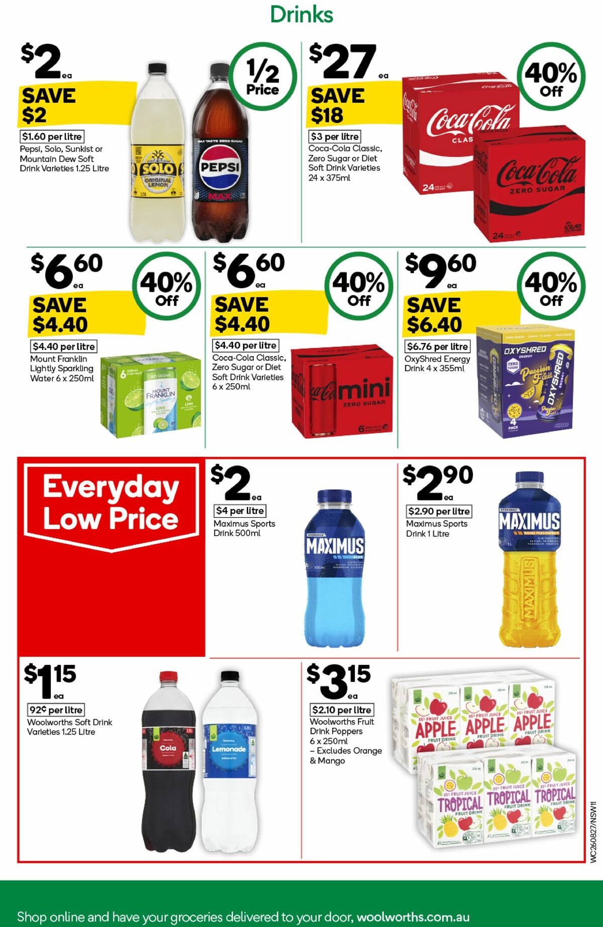 Woolworths Catalogues from 26 August