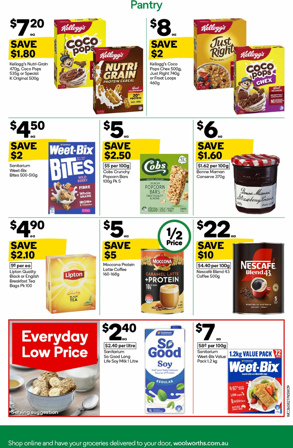 Woolworths Catalogues from 26 August
