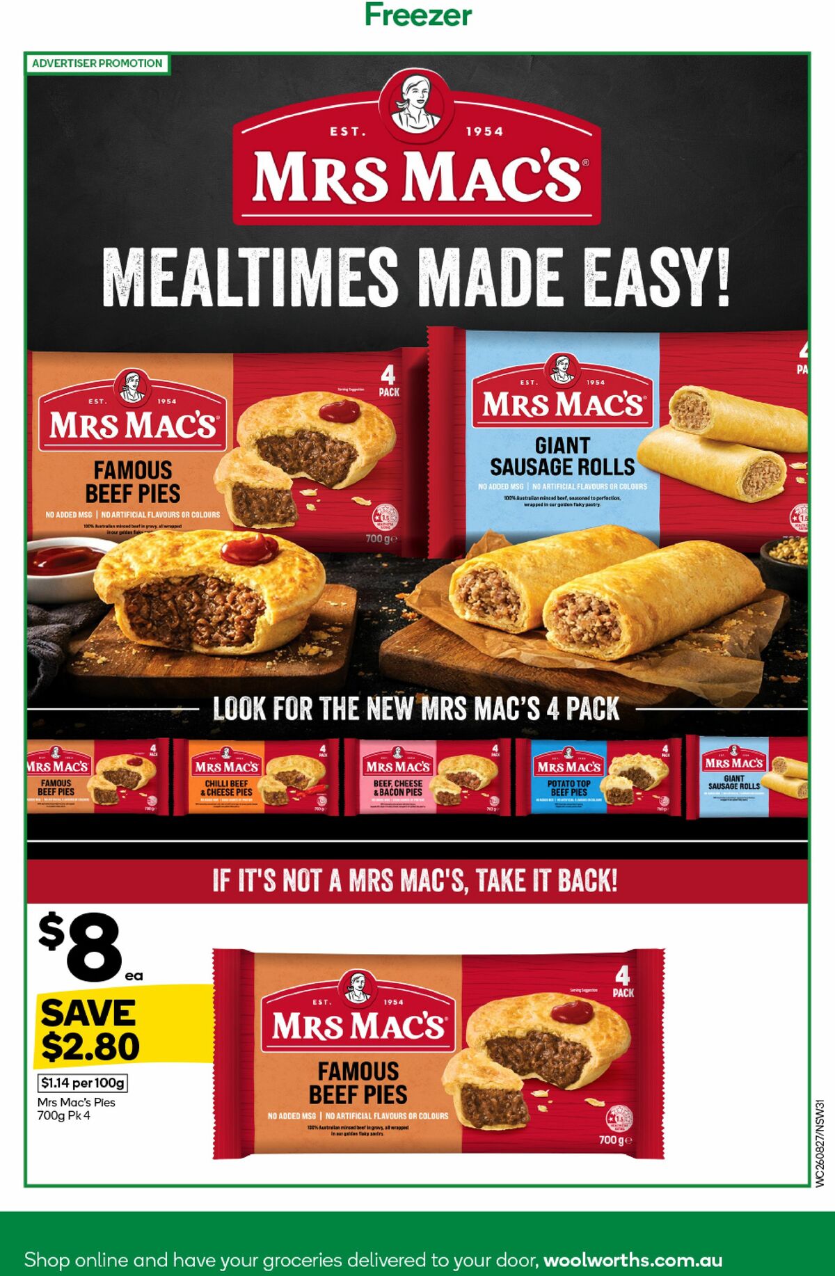 Woolworths Catalogues from 26 August