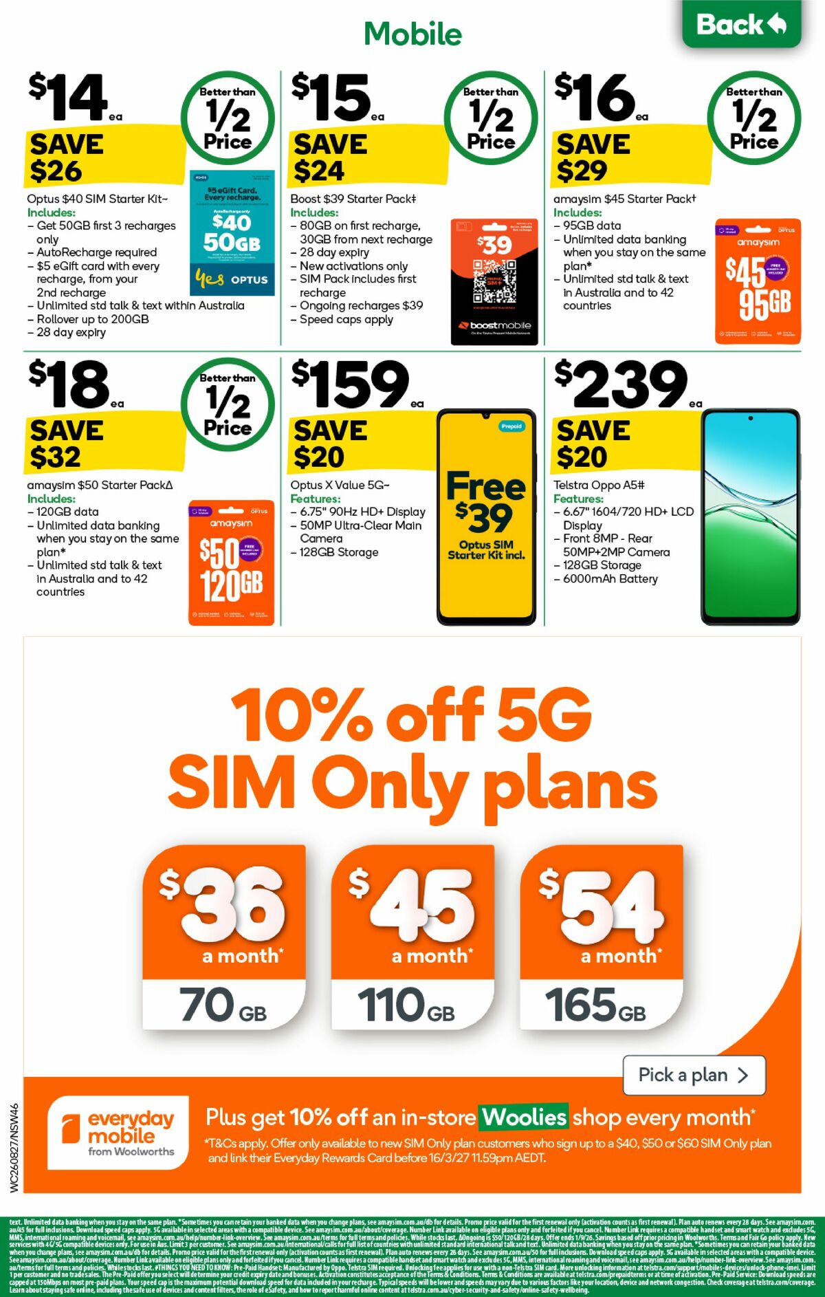 Woolworths Catalogues from 26 August