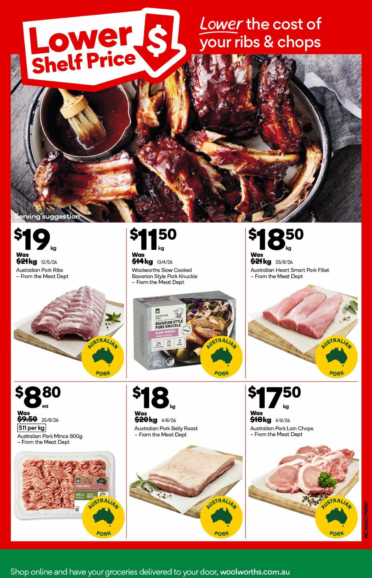 Woolworths Catalogues from 26 August