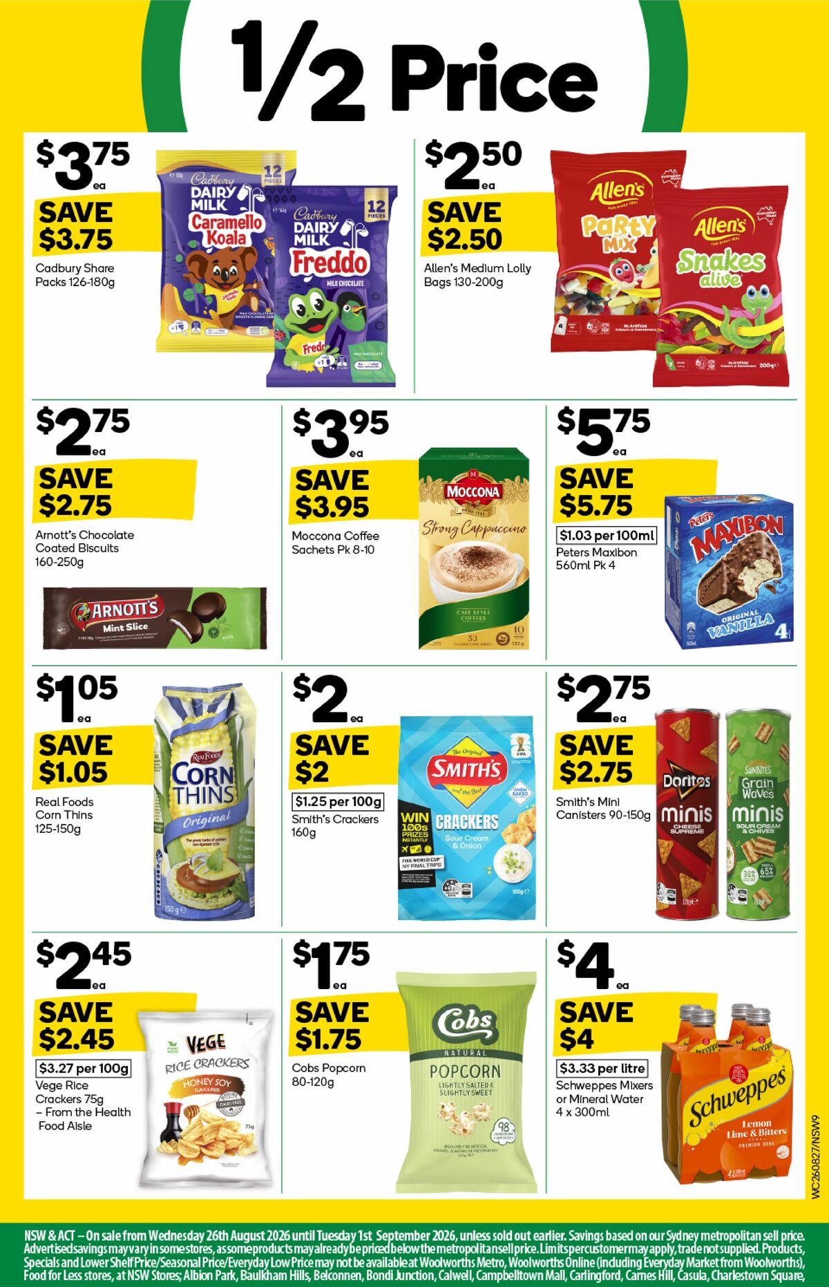 Woolworths Catalogues from 26 August