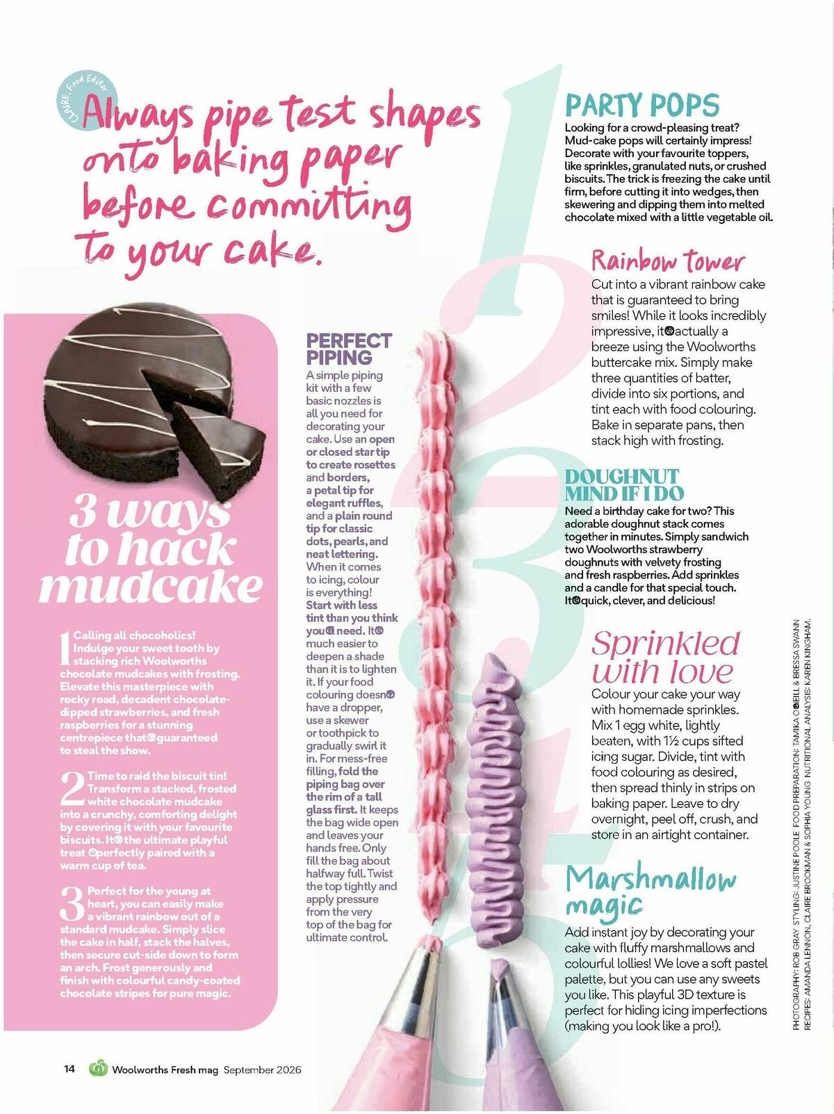 Woolworths Fresh Ideas Magazine September Catalogues from 1 September