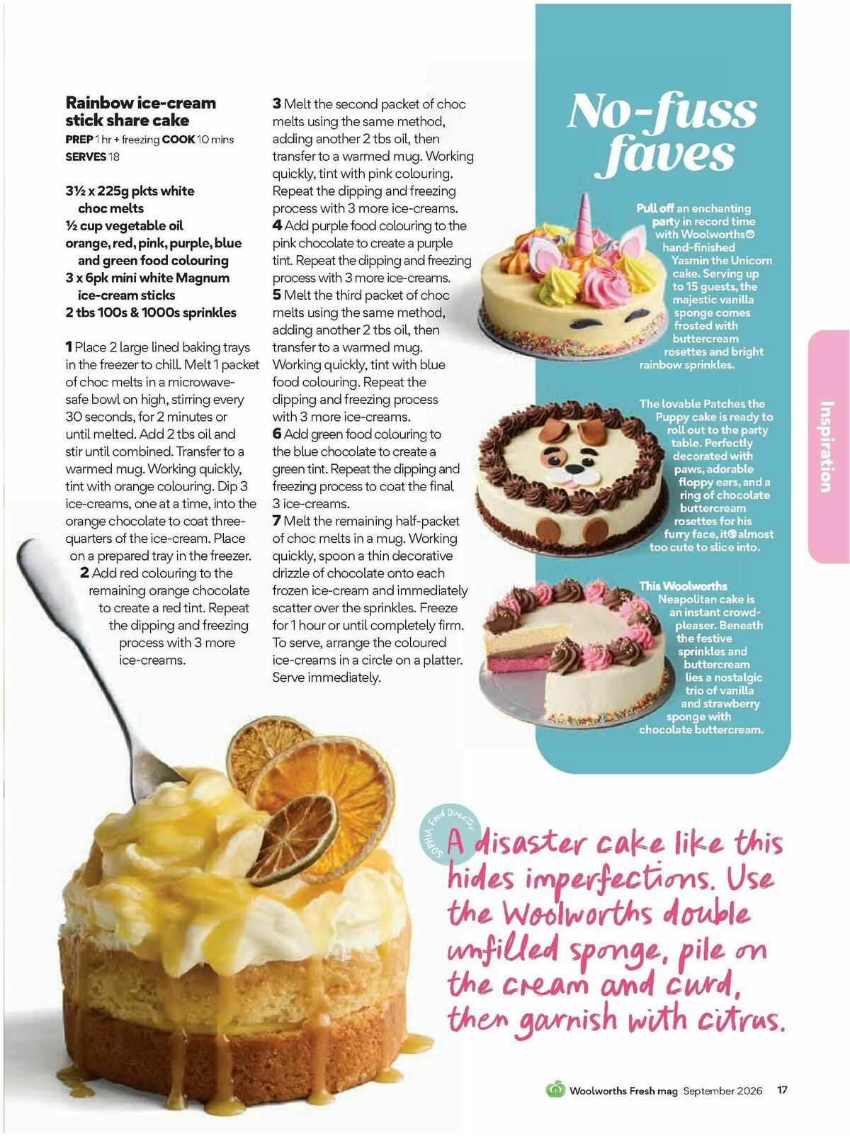 Woolworths Fresh Ideas Magazine September Catalogues from 1 September
