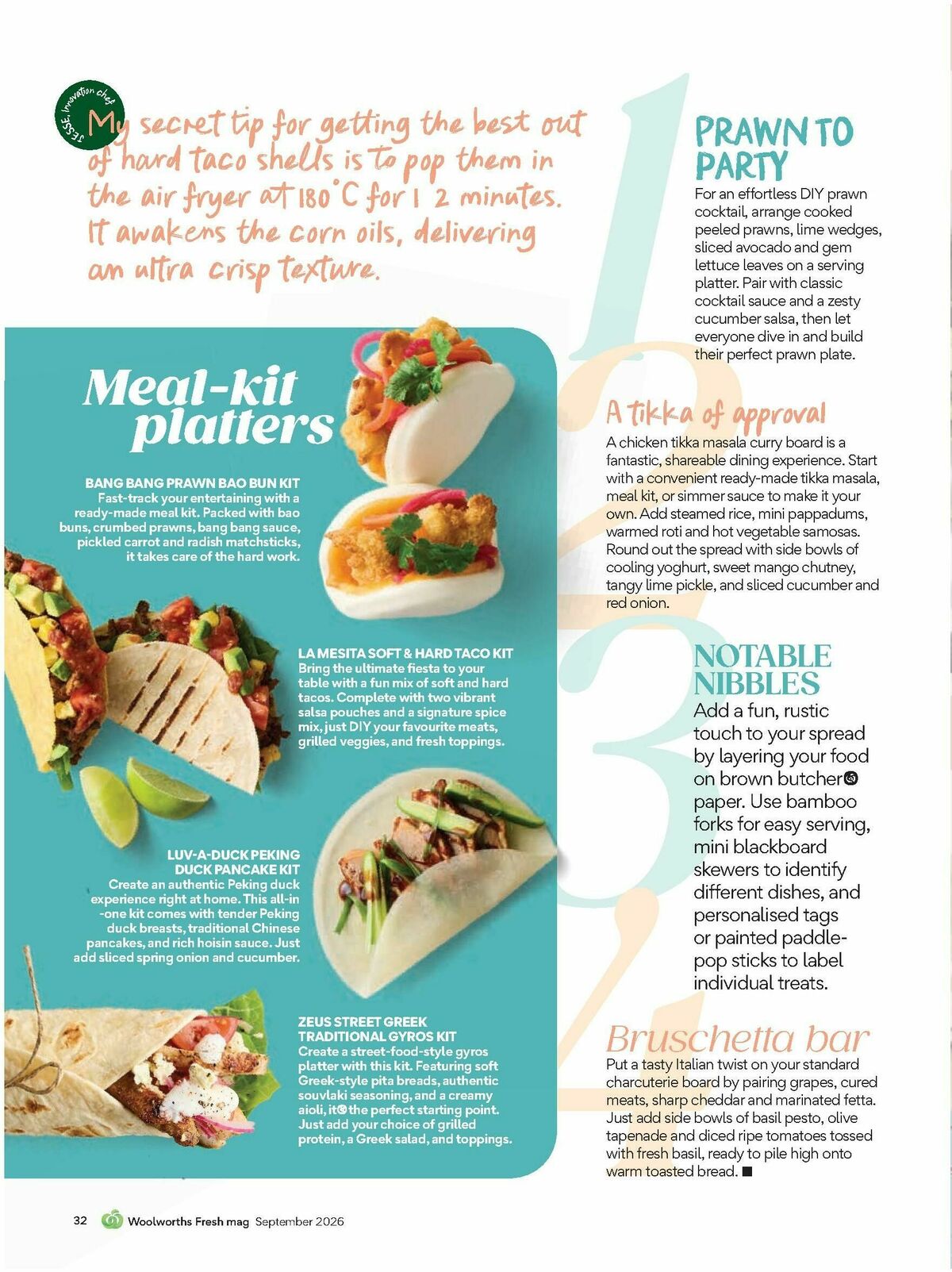 Woolworths Fresh Ideas Magazine September Catalogues from 1 September