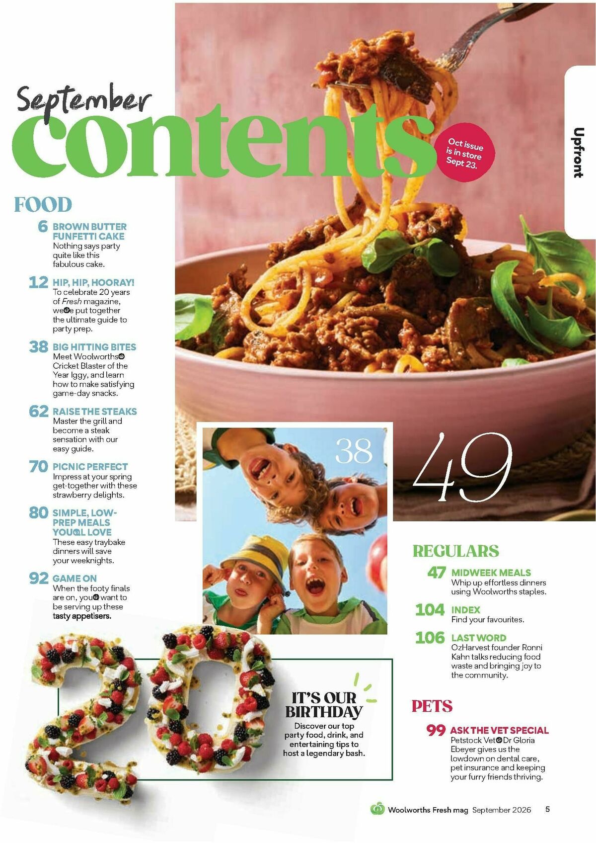 Woolworths Fresh Ideas Magazine September Catalogues from 1 September