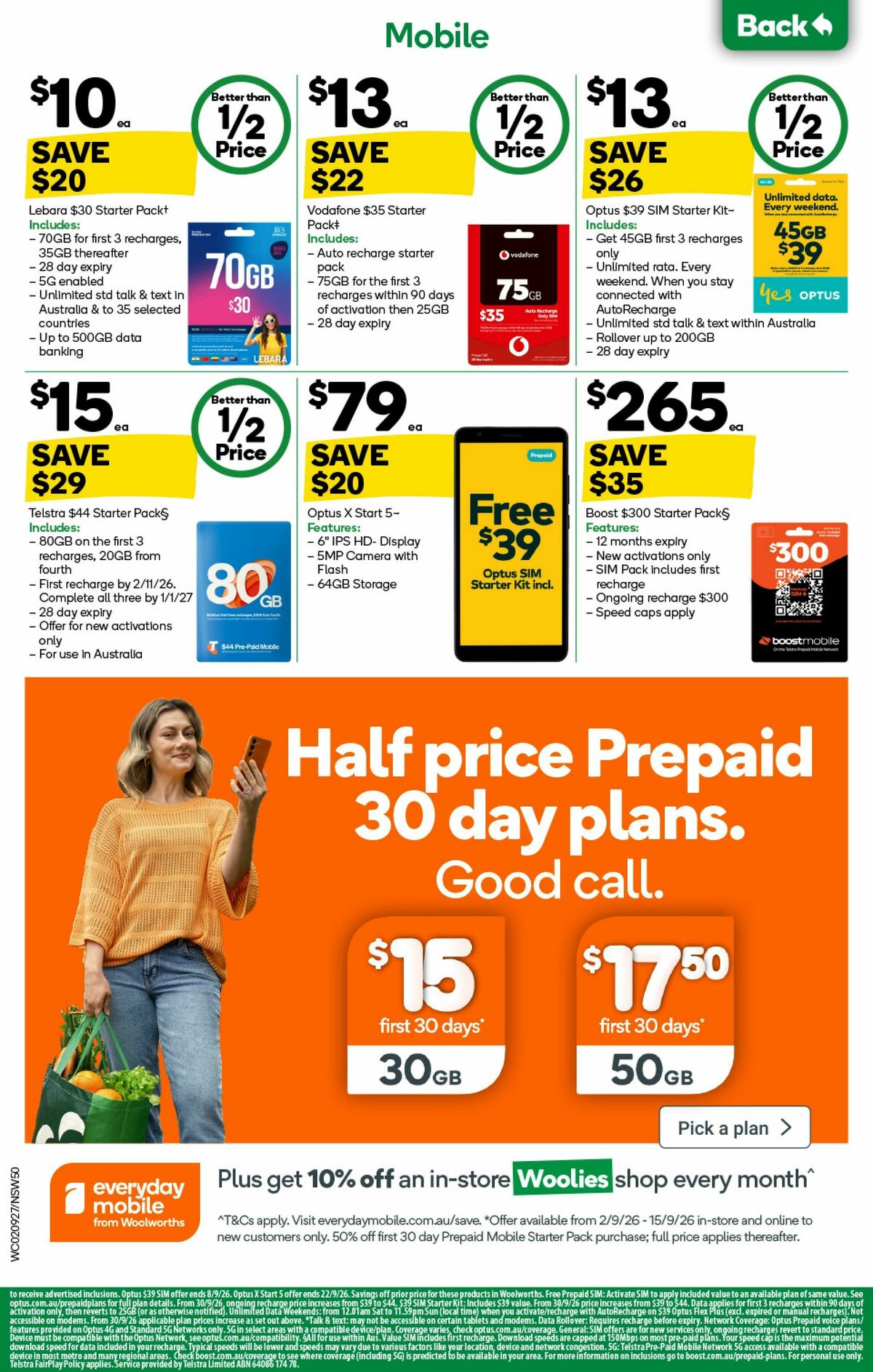 Woolworths Catalogues from 2 September