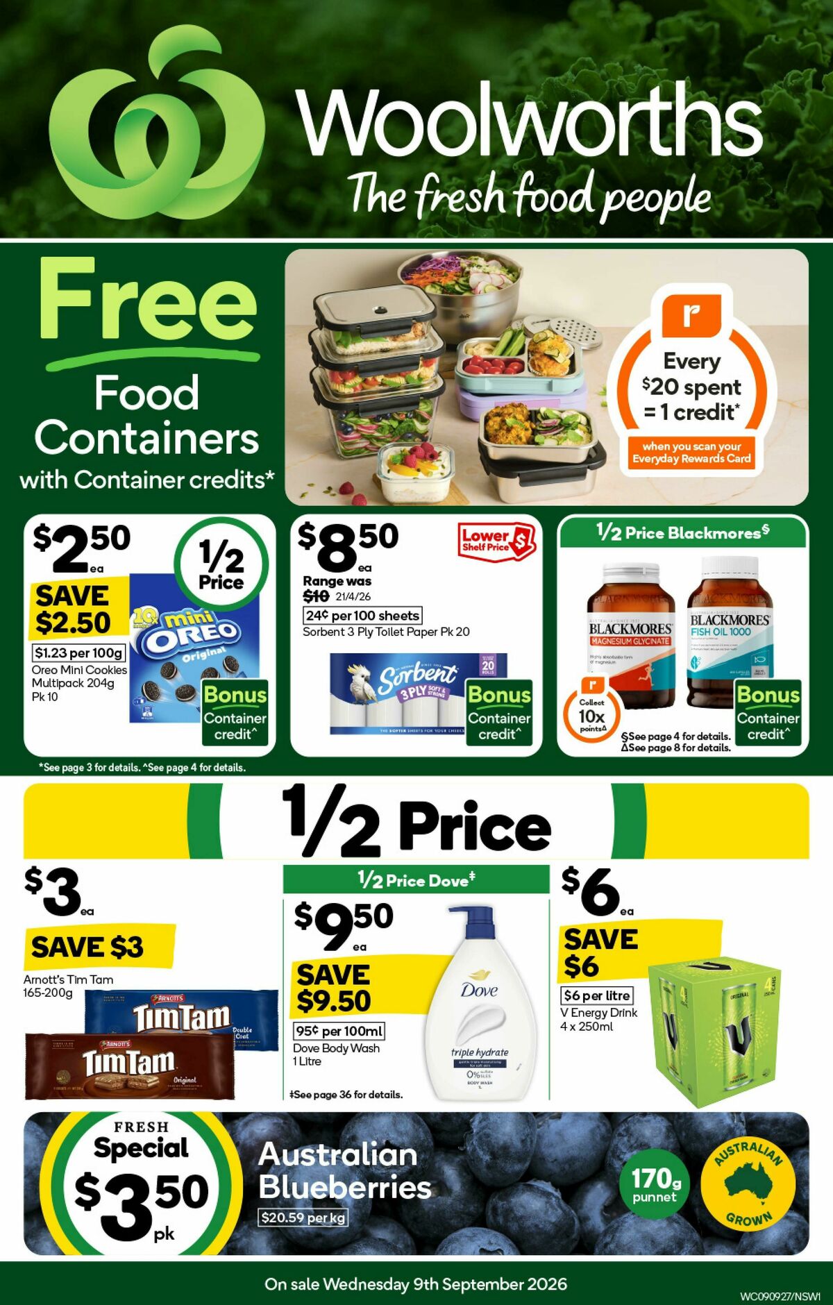 Woolworths Catalogues from 9 September