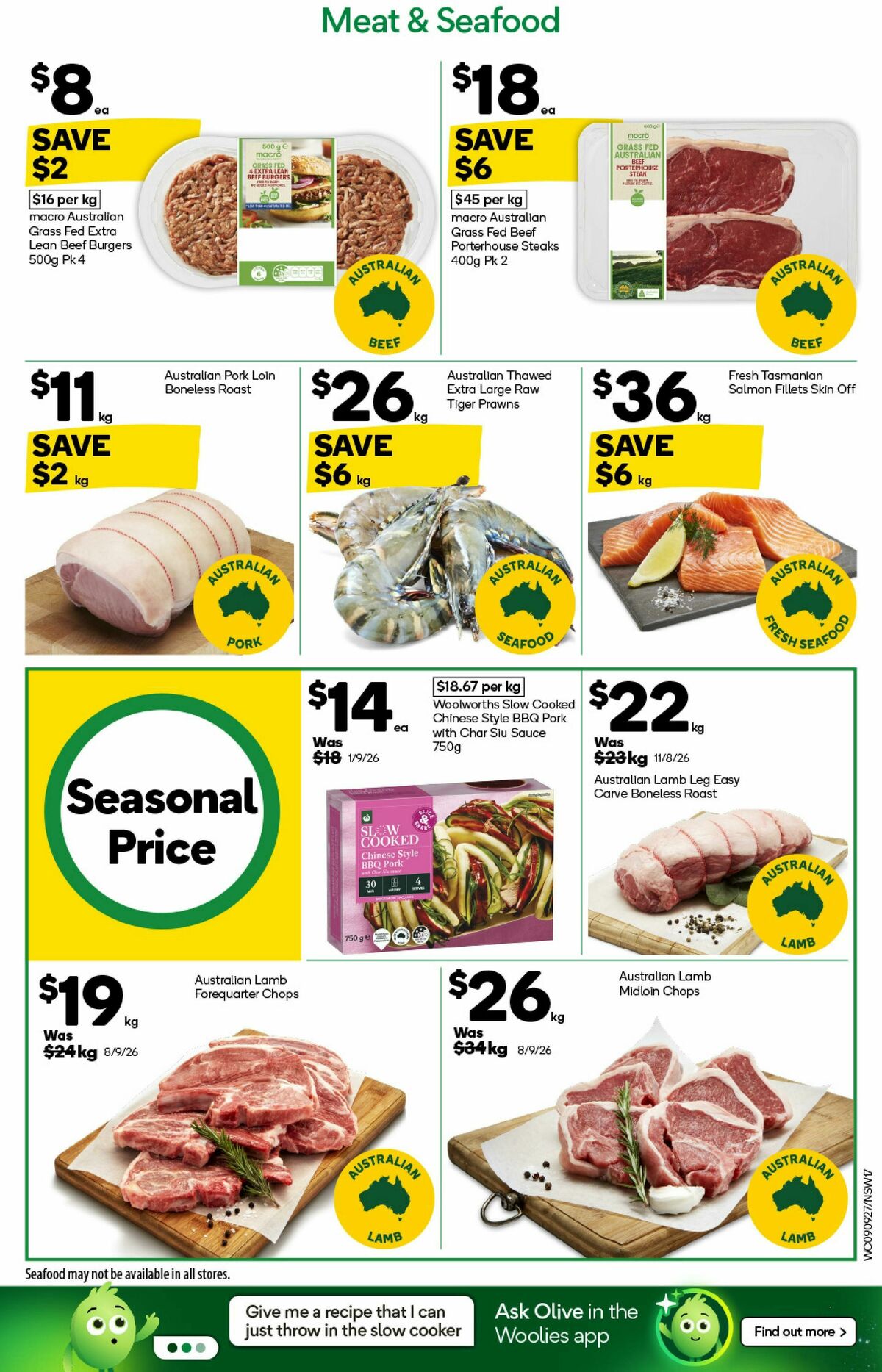 Woolworths Catalogues from 9 September
