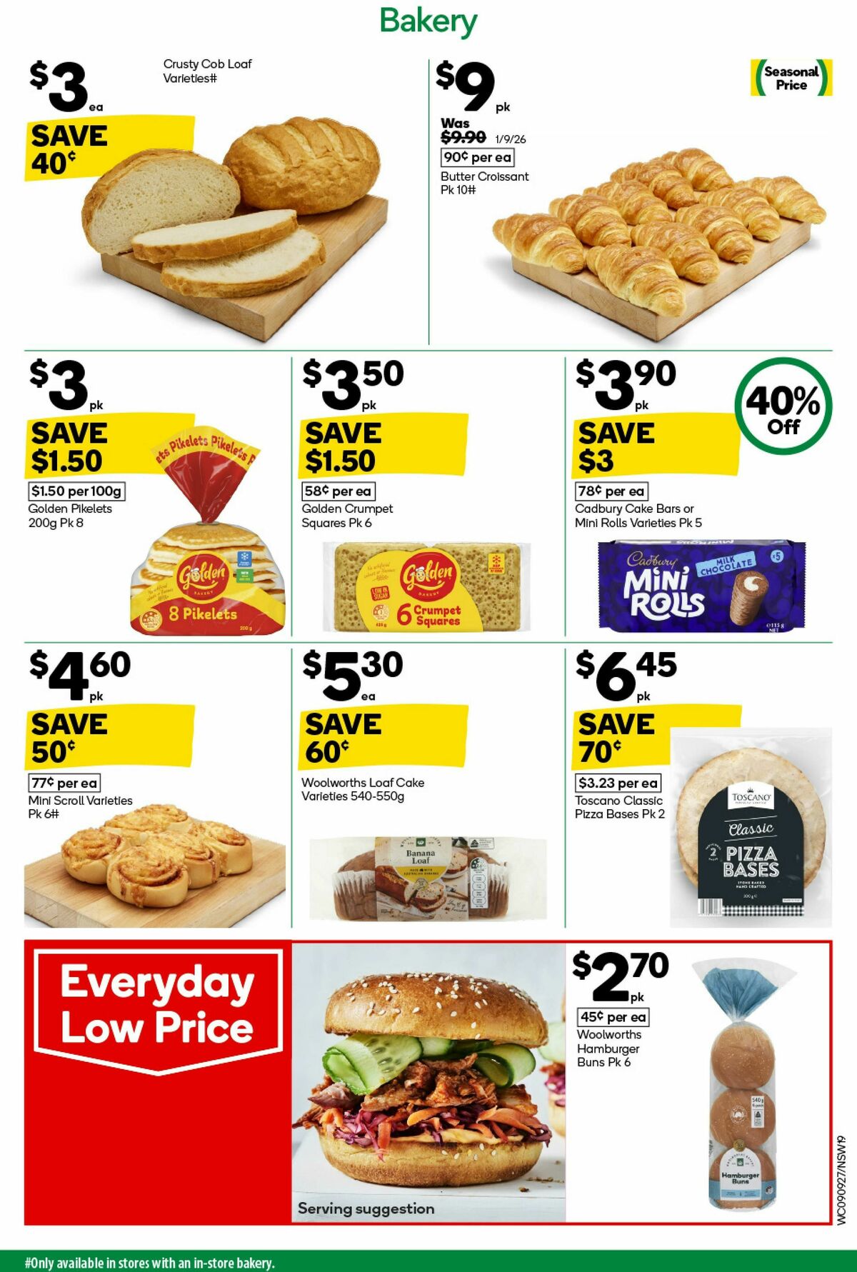 Woolworths Catalogues from 9 September