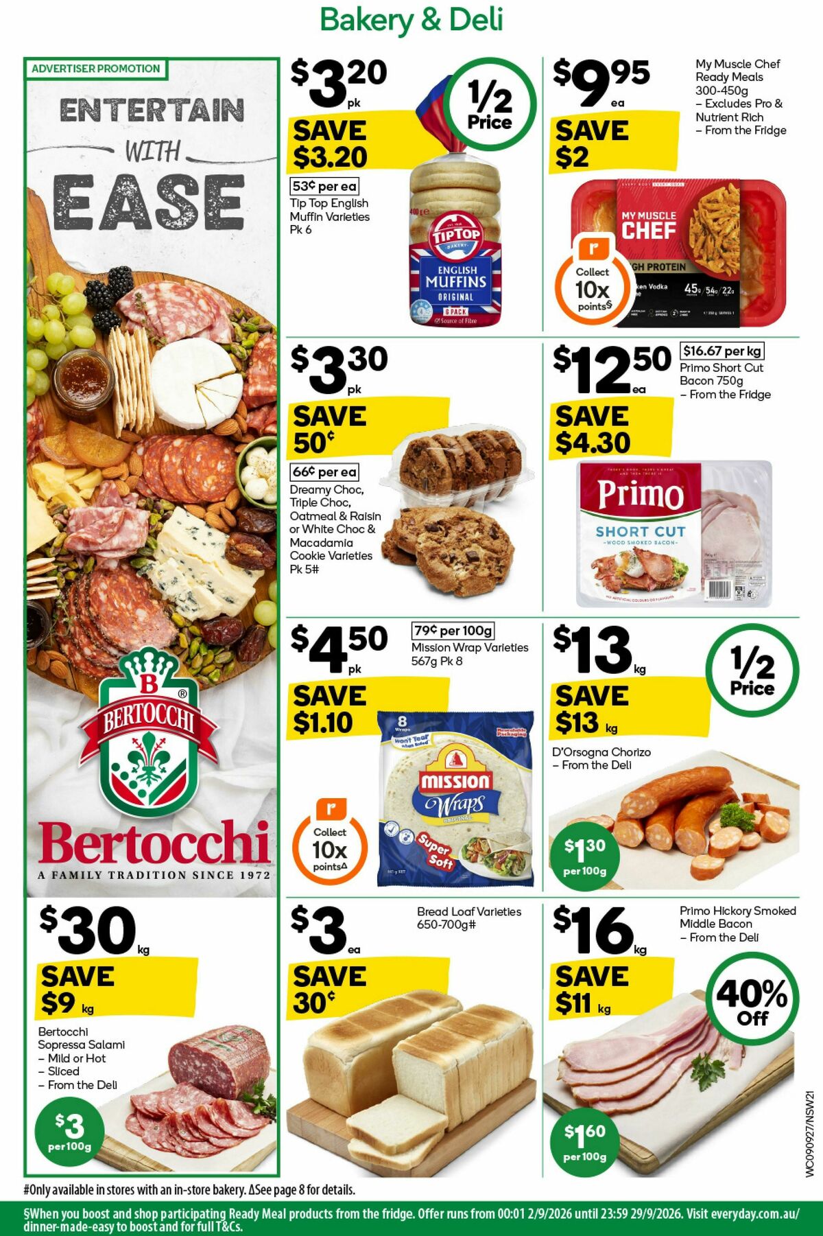 Woolworths Catalogues from 9 September