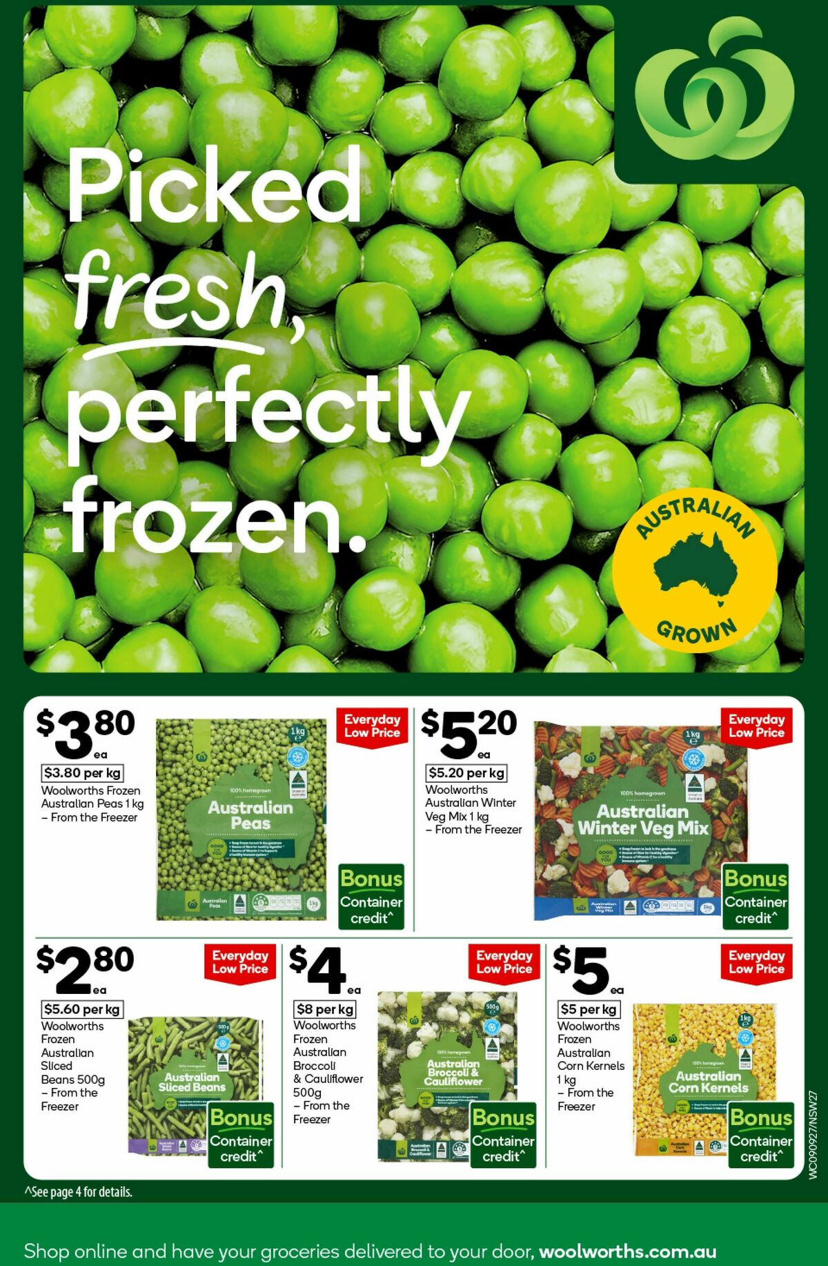 Woolworths Catalogues from 9 September