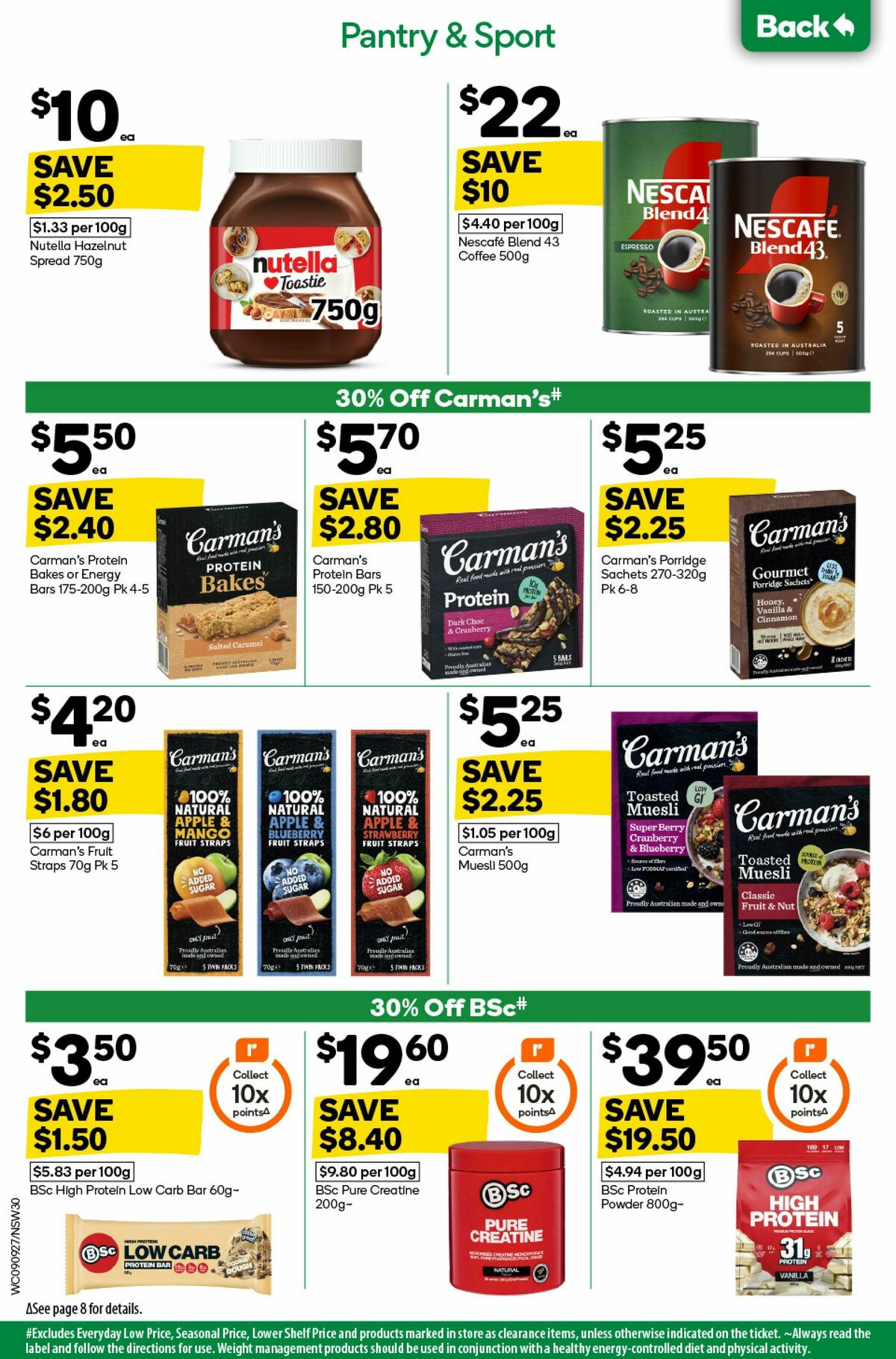 Woolworths Catalogues from 9 September