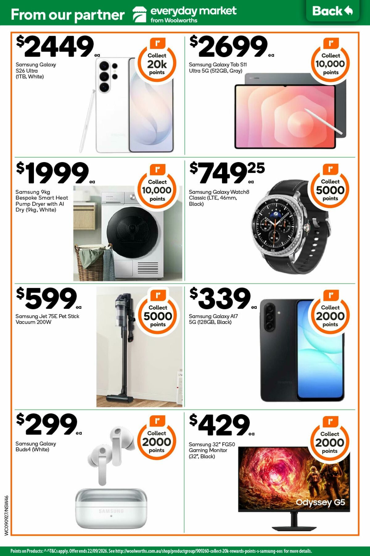 Woolworths Catalogues from 9 September