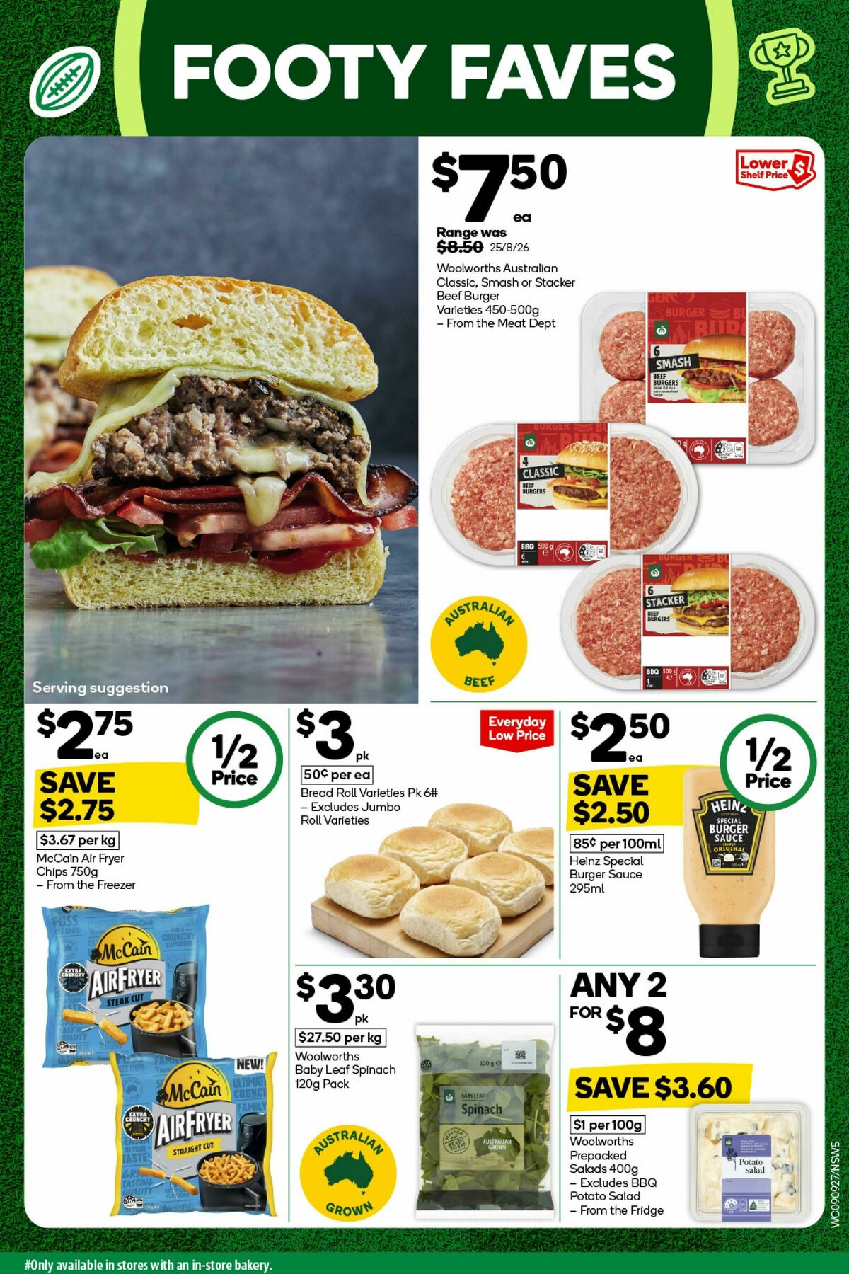 Woolworths Catalogues from 9 September