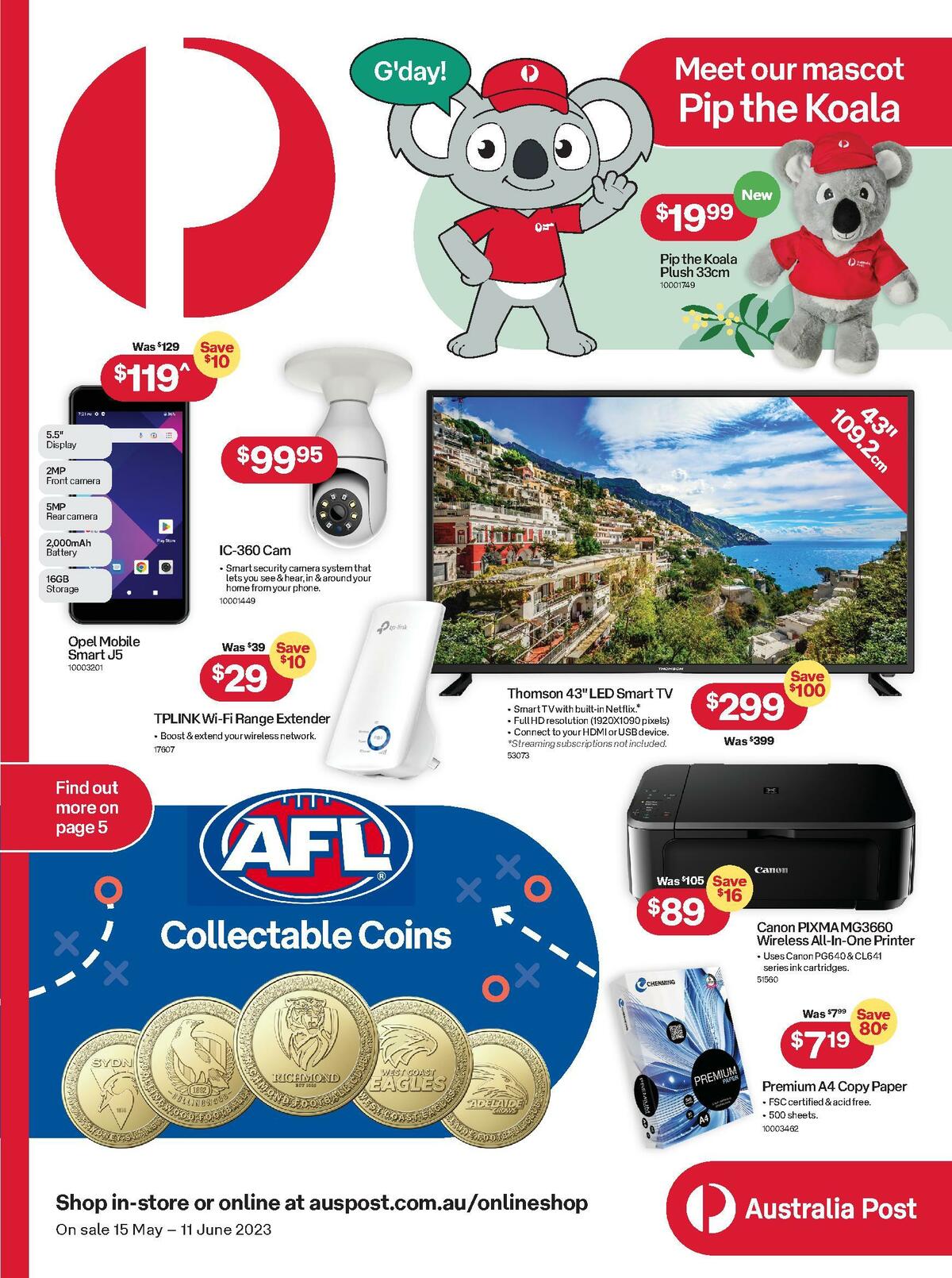 Australia Post Australia Catalogues & Specials from 15 May
