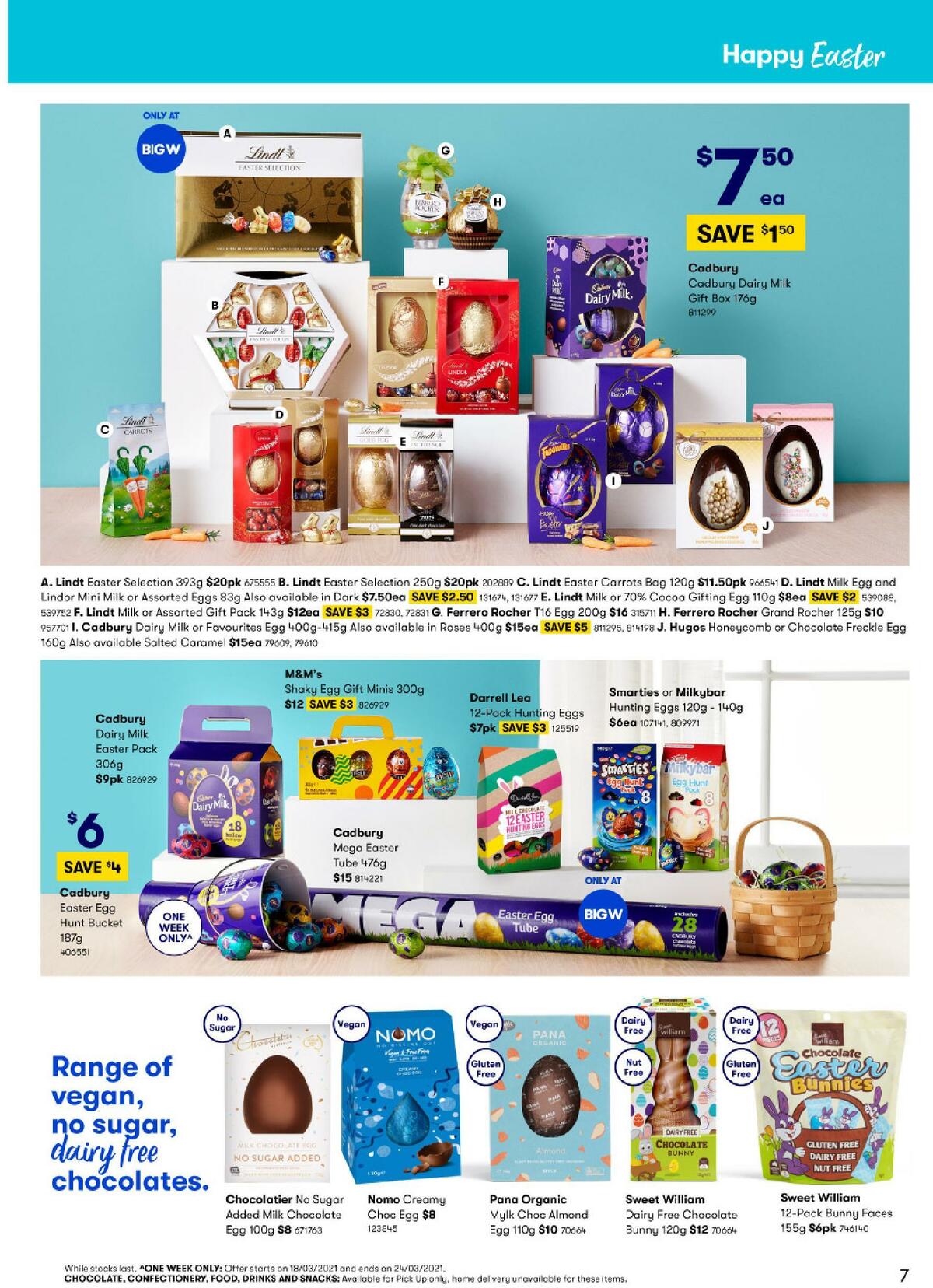 Big W Happy Easter from 18 March Page 7