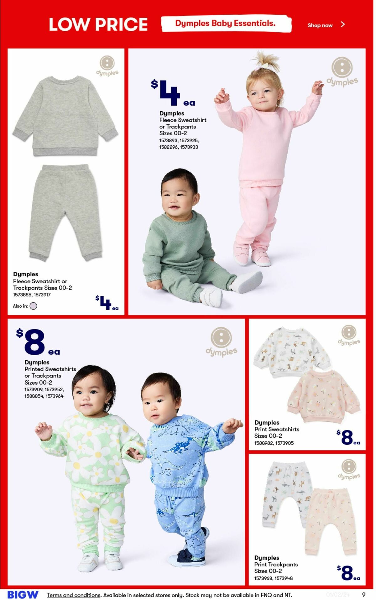 Big W Baby Catalogue from 1 February Page 9