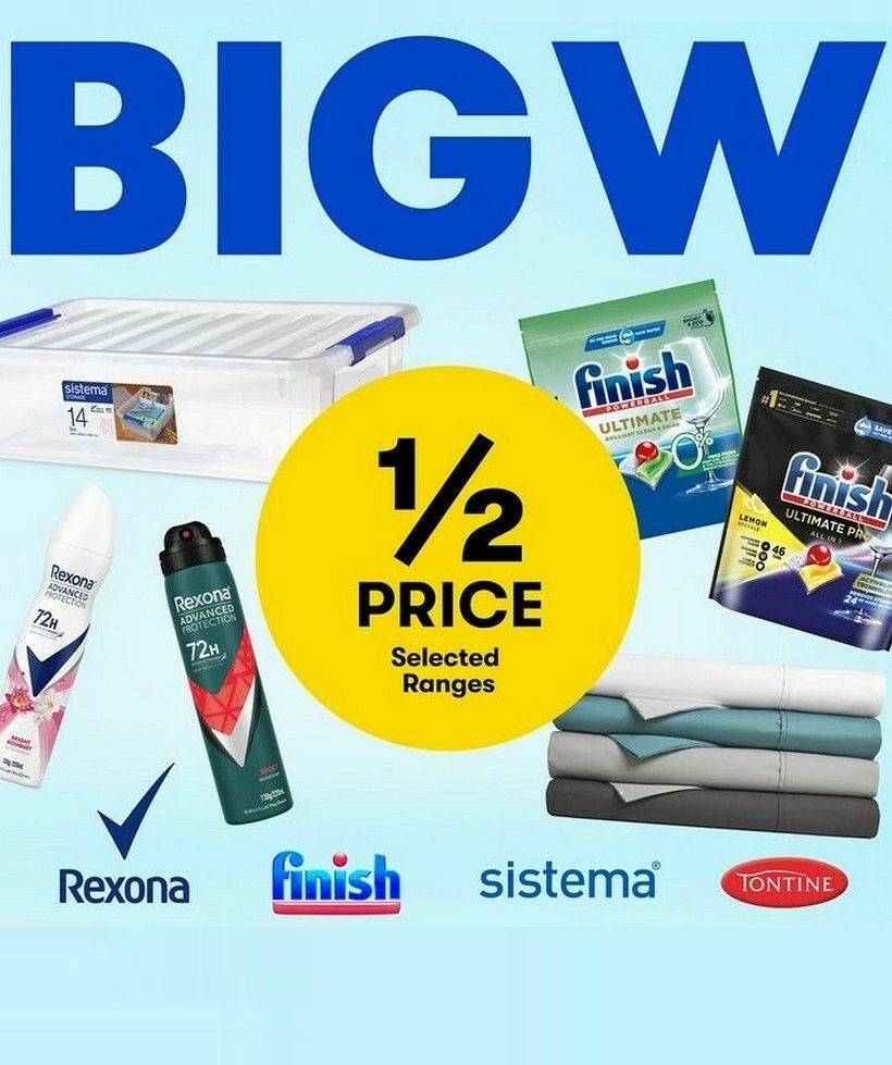 Big W from 16 January