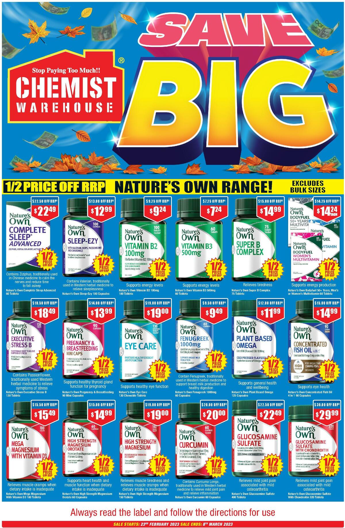 Chemist Warehouse from 23 February