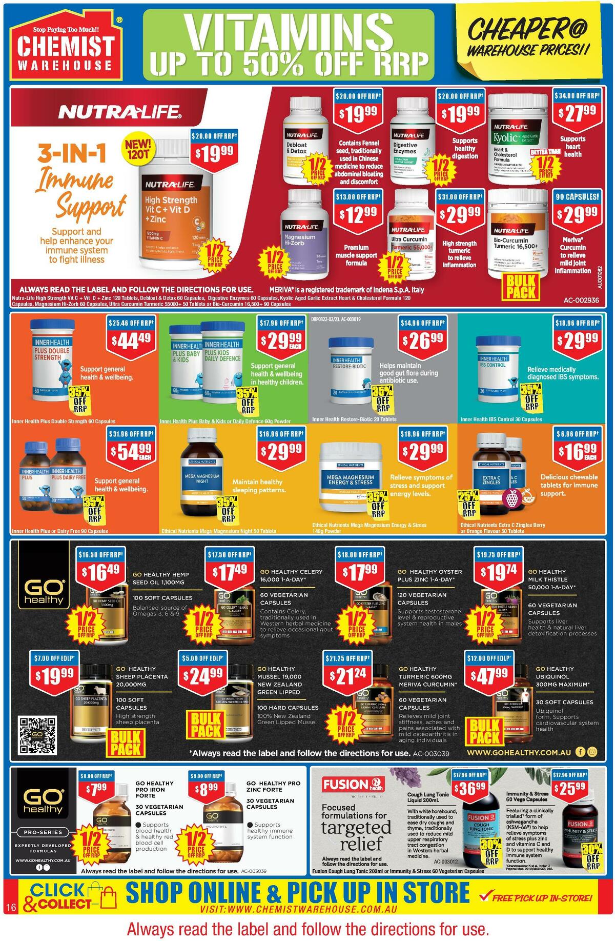 Chemist Warehouse from 20 April Page 16