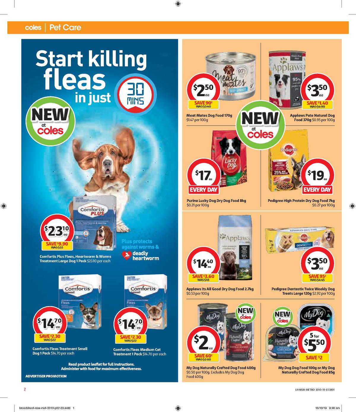 Coles Pet Catalogue Catalogues & Specials from 30 October Page 2
