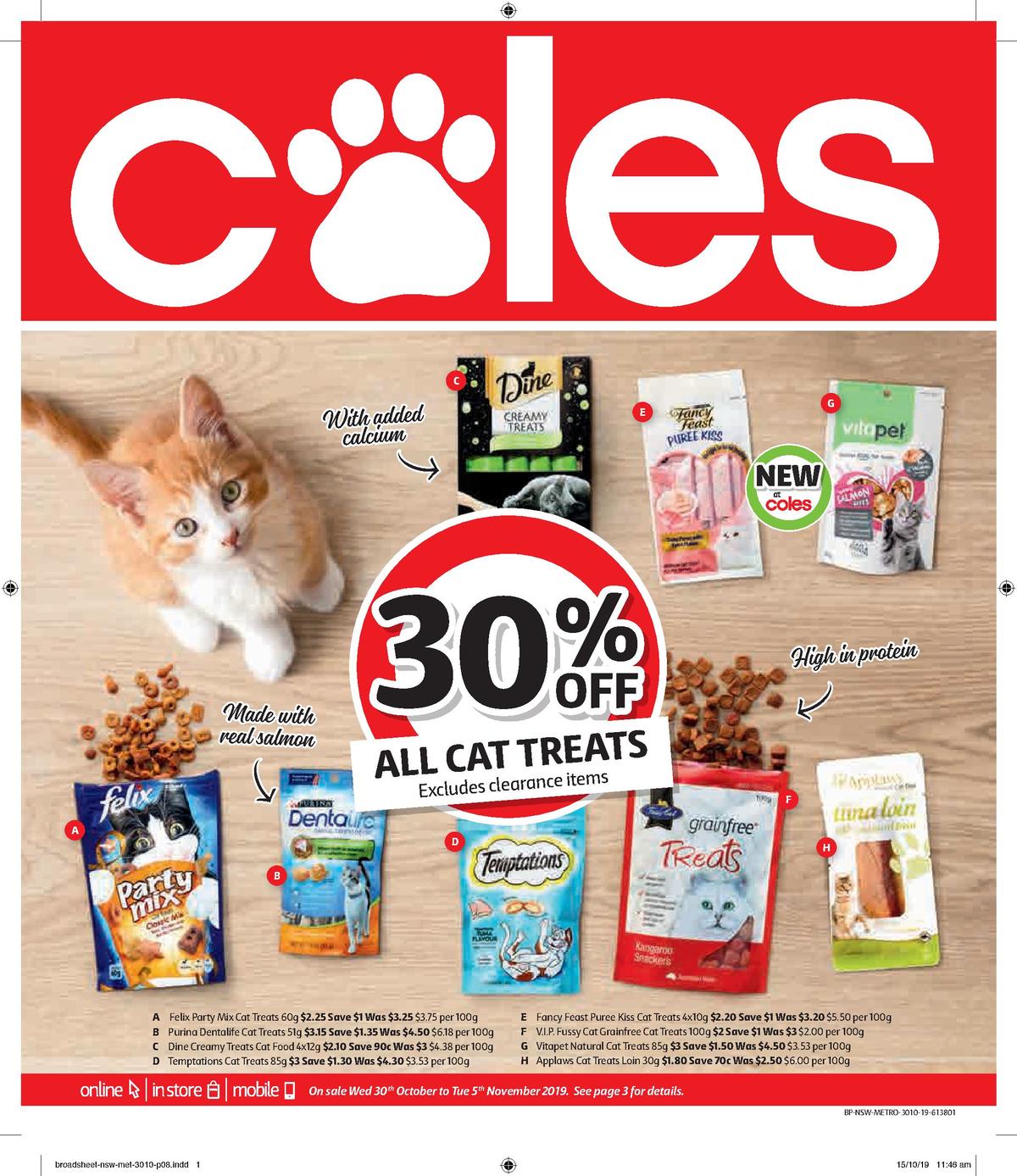 Coles Pet Catalogue Catalogues & Specials from 30 October Page 8