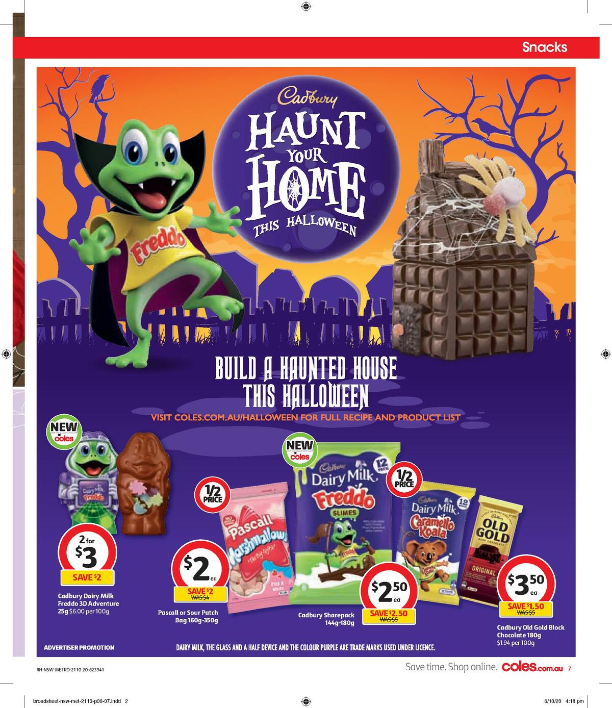Coles Halloween Catalogue Catalogues & Specials from 21 October Page 7