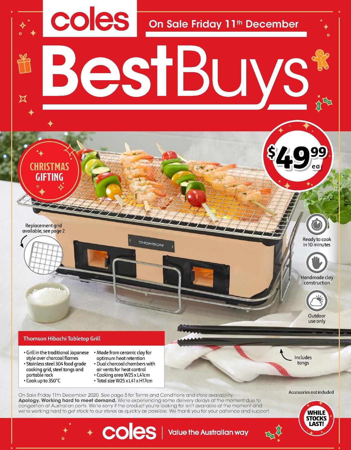 Coles Best Buys Catalogues & Specials from 11 December