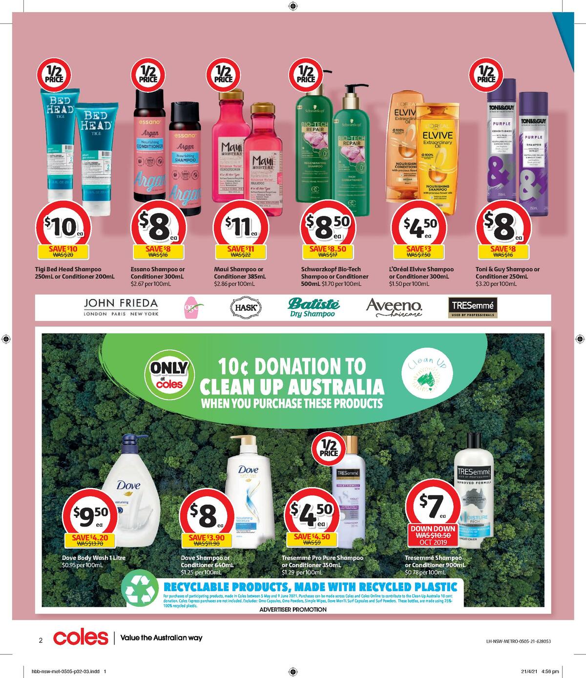 Coles Health & Beauty Catalogues & Specials from 5 May Page 2