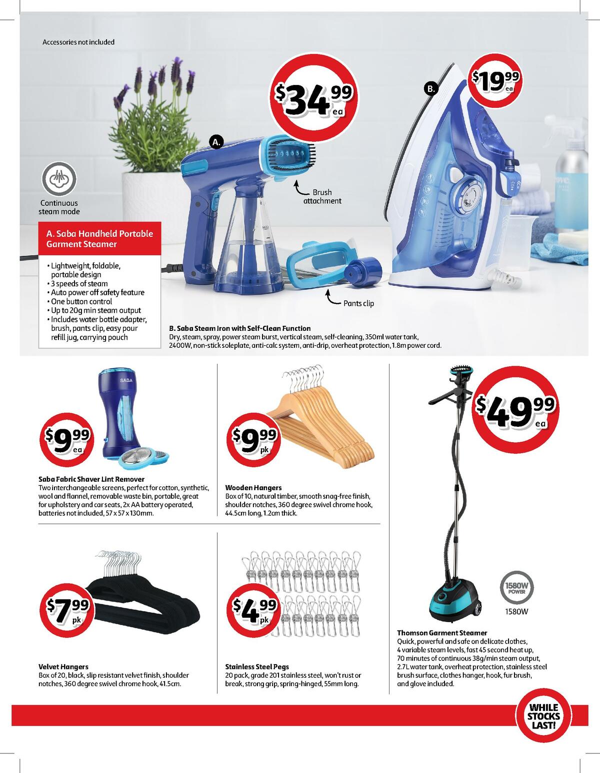 Coles Best Buys Laundry & Storage sneak peek Catalogues & Specials