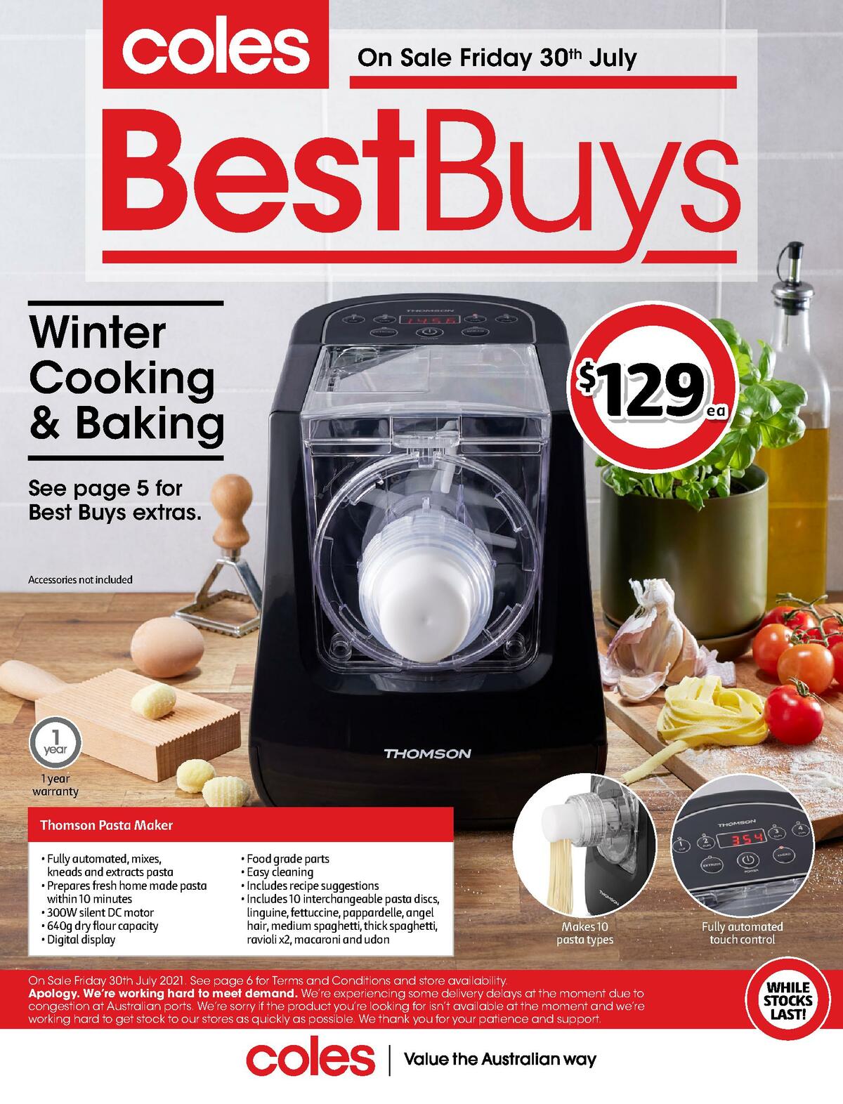 Coles Best Buys Winter Cooking & Baking Catalogues & Specials from 30