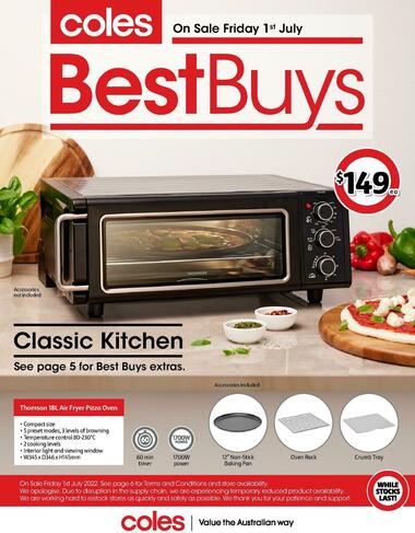 Coles Best Buys - Classic Kitchen