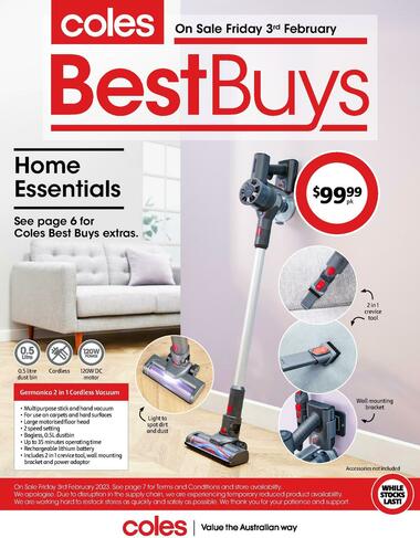 Coles Best Buys - Home Essentials