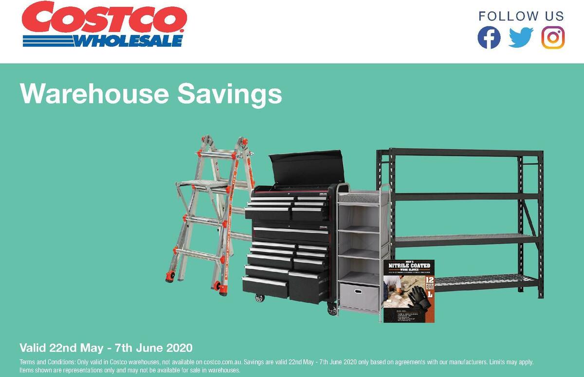 Costco Warehouse Savings Catalogues & Specials from 22 May
