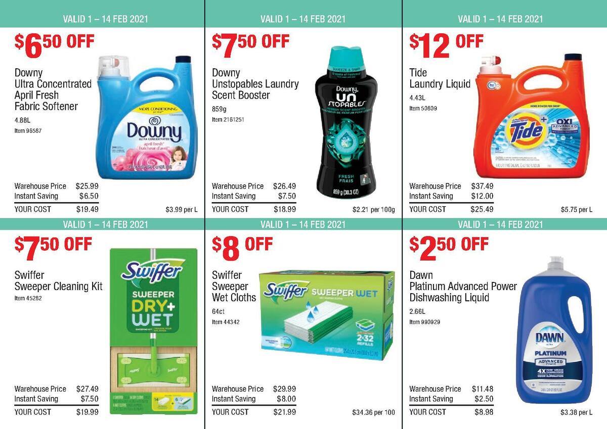 Costco Warehouse Savings Catalogues & Specials for February 1 Page 7