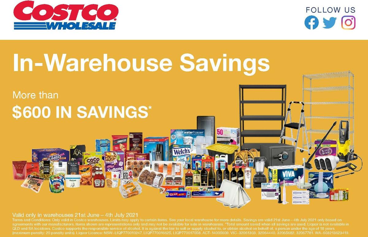 Costco Catalogues & Specials from 21 June