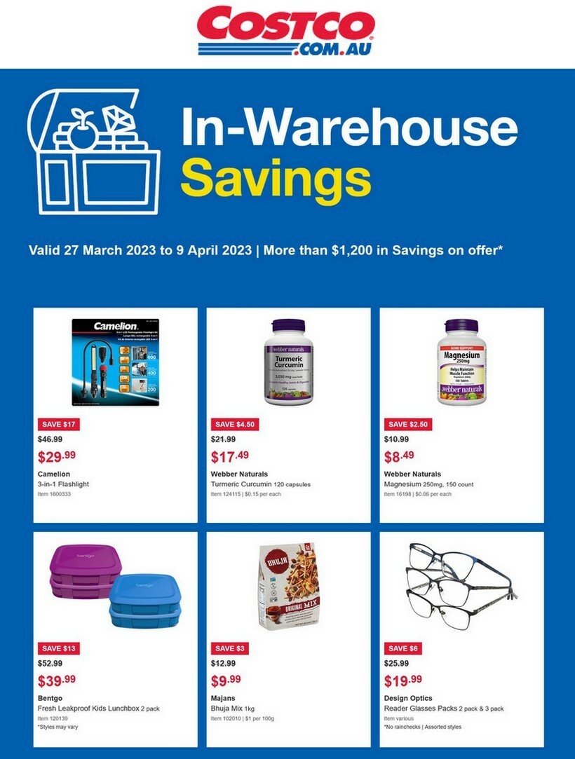 Costco Catalogues & Specials from 27 March