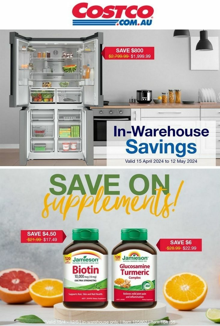 Costco Catalogues & Specials from 15 April