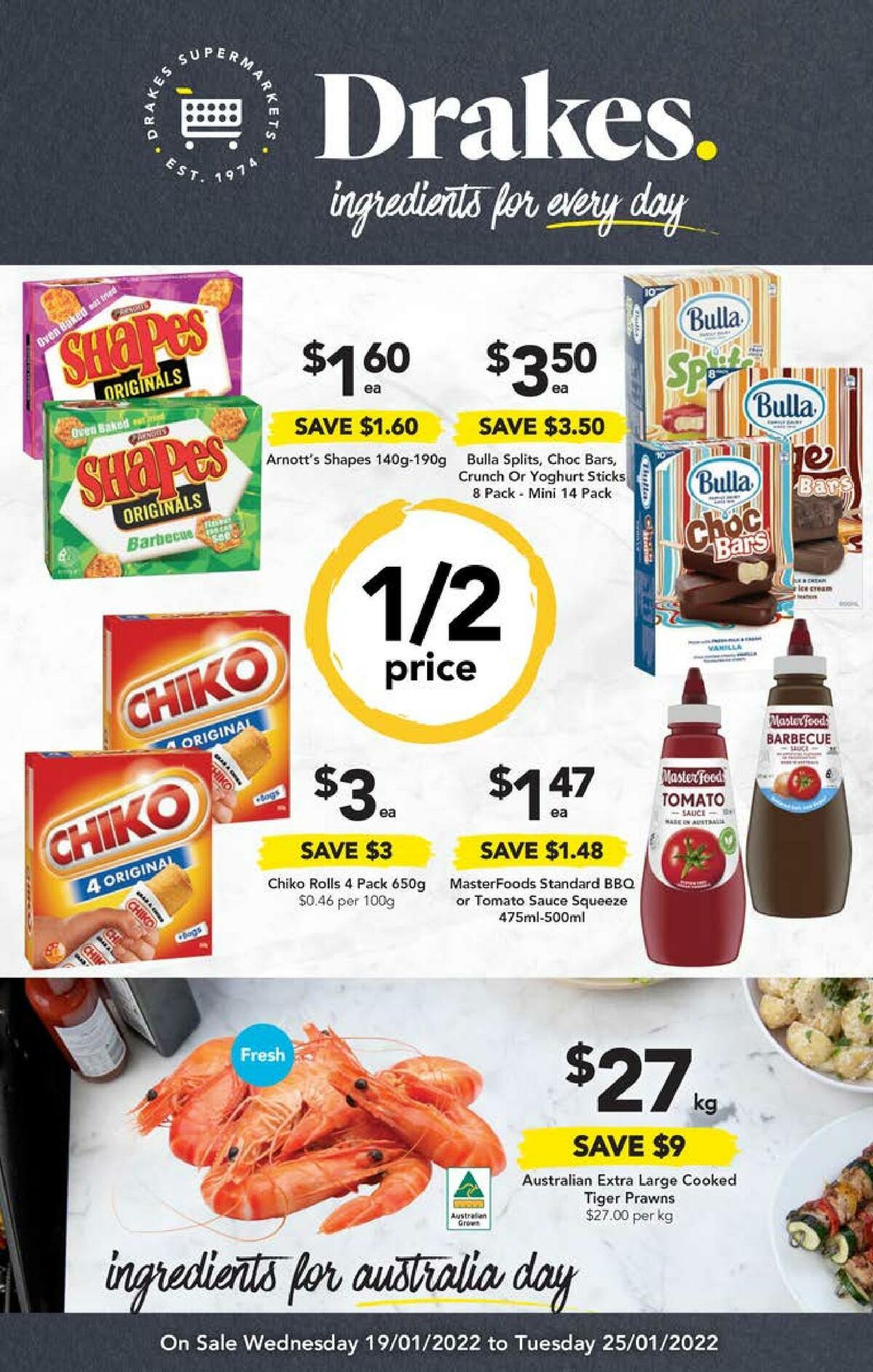 Drakes QLD Australia Catalogues & Specials from 19 January