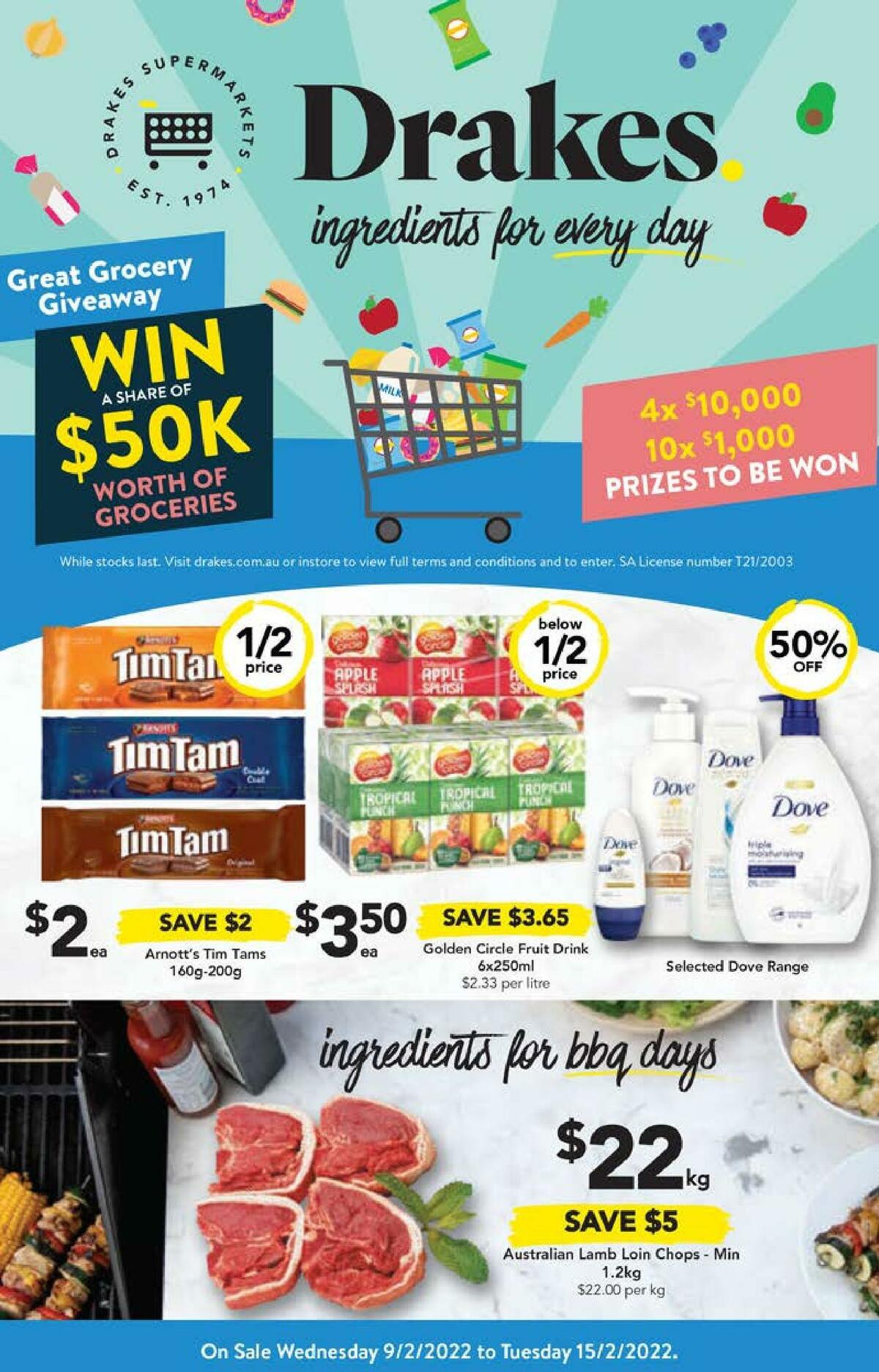 Drakes Queensland Australia Catalogues & Specials from 9 February