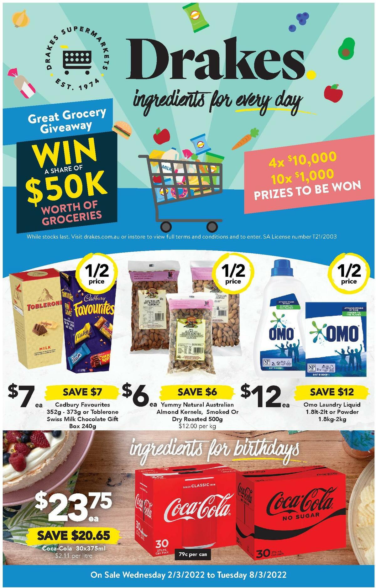 Drakes Queensland Australia Catalogues & Specials from 2 March